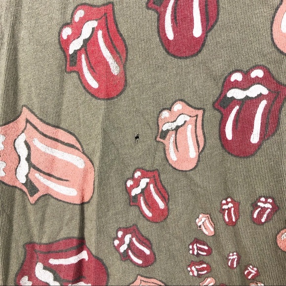 Daydreamer Rolling Stones Spiral Tongue Tee - Picture 6 of 12